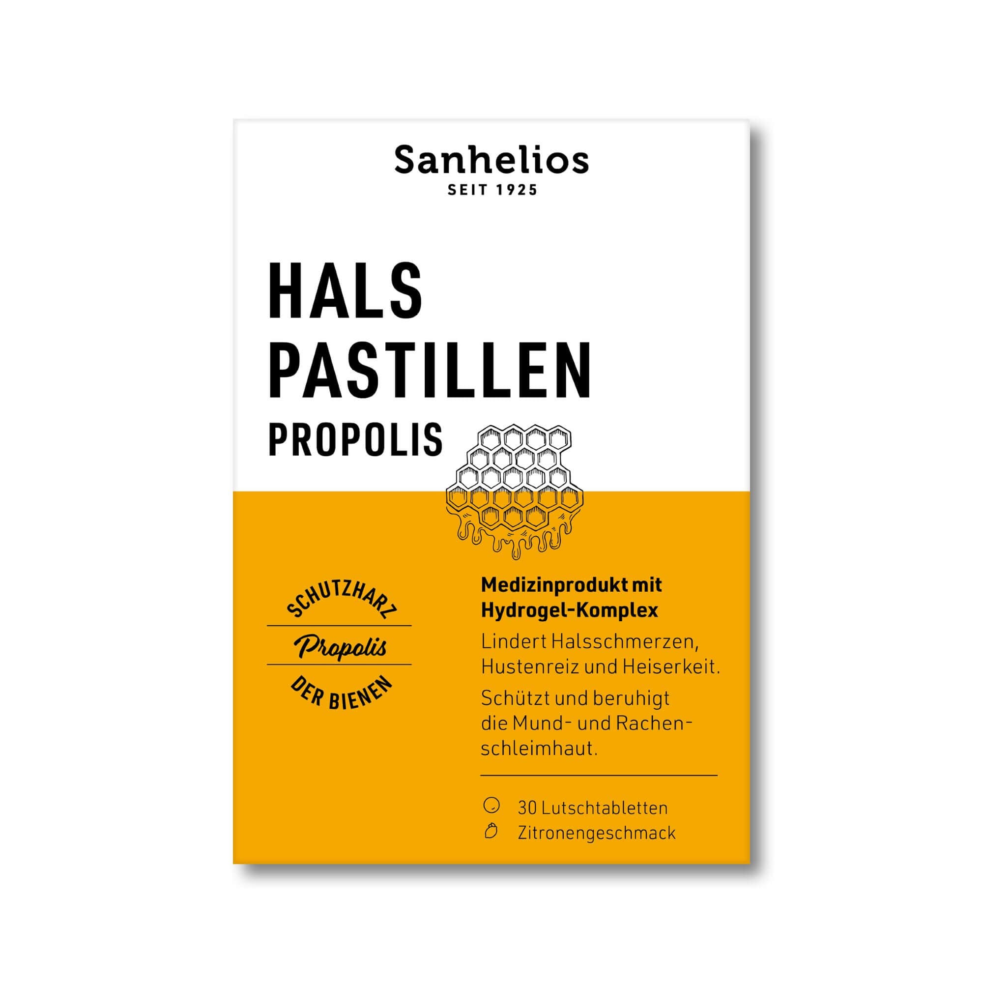 Sanhelios Halspastillen Propolis, 30 St.