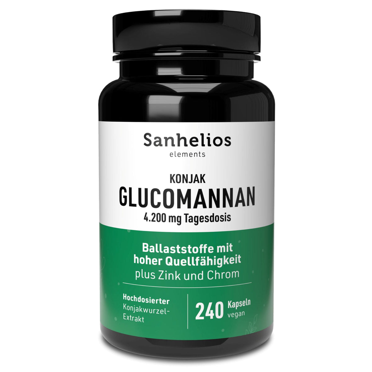 Sanhelios Konjak Glucomannan, 240 Kapseln