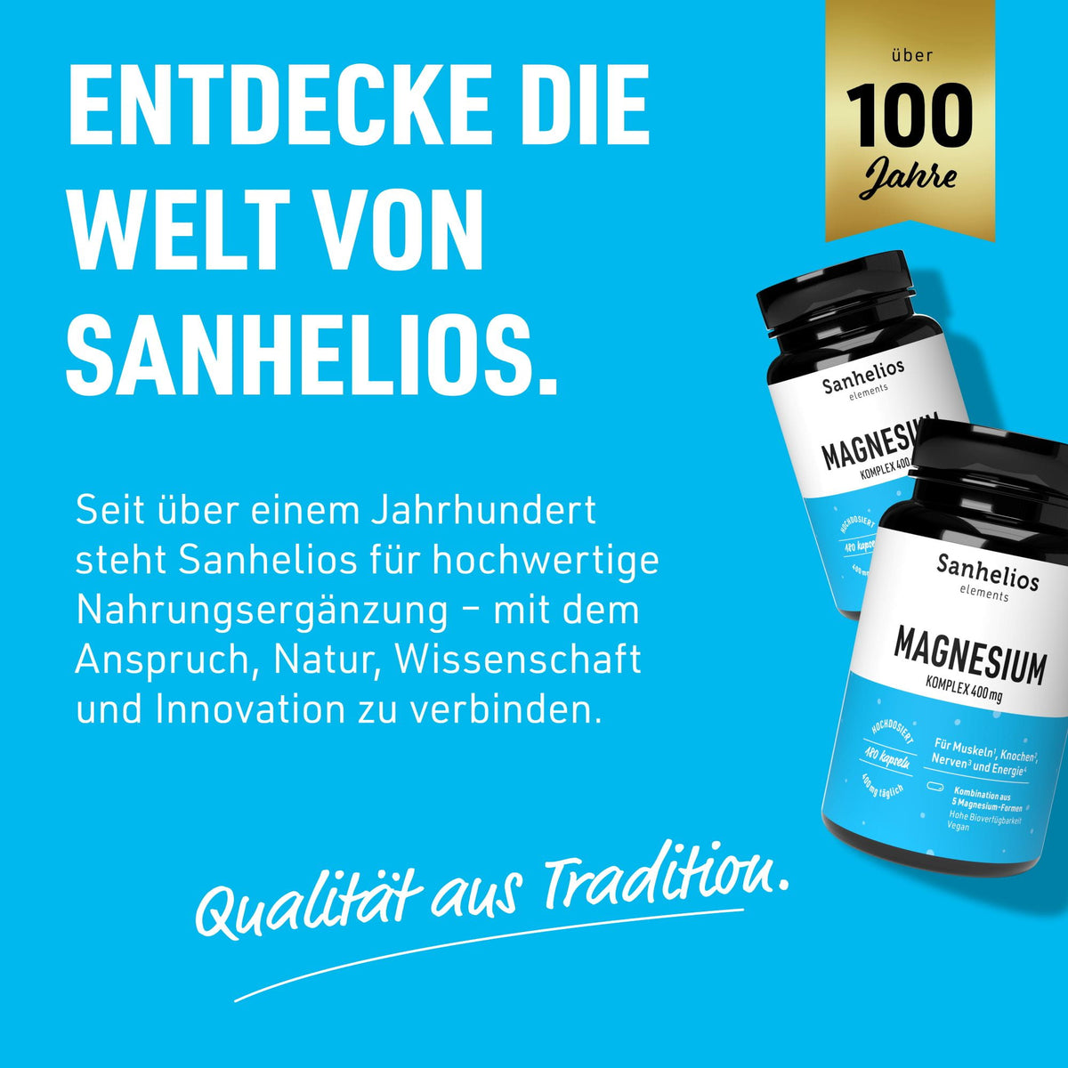 Sanhelios Magnesium-Komplex 400 mg
