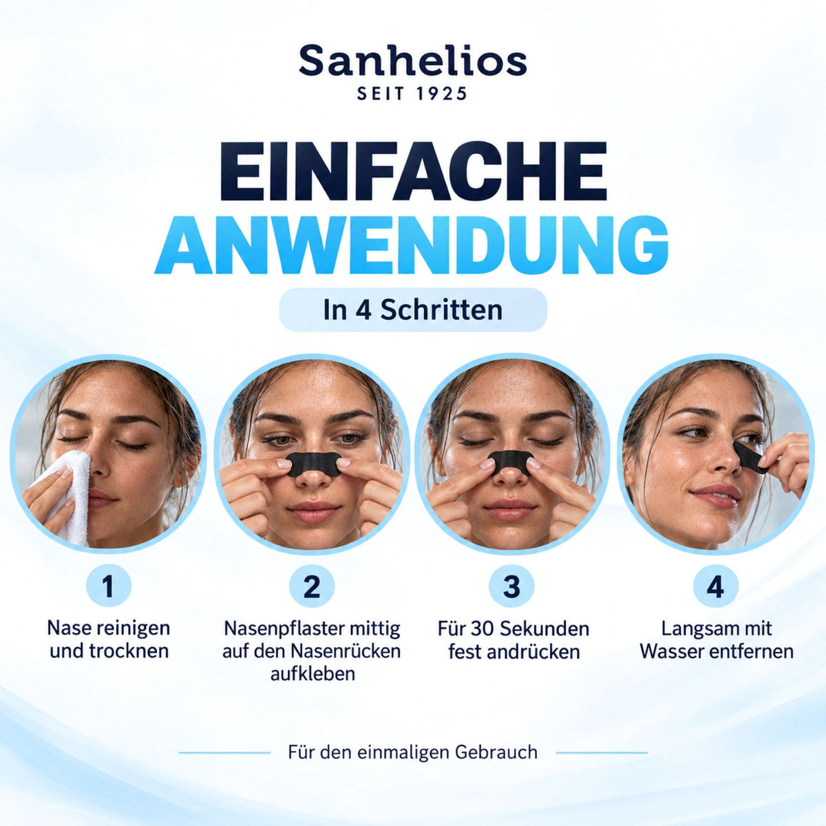 Sanhelios Nasenpflaster – Freier atmen bei Schlaf & Sport