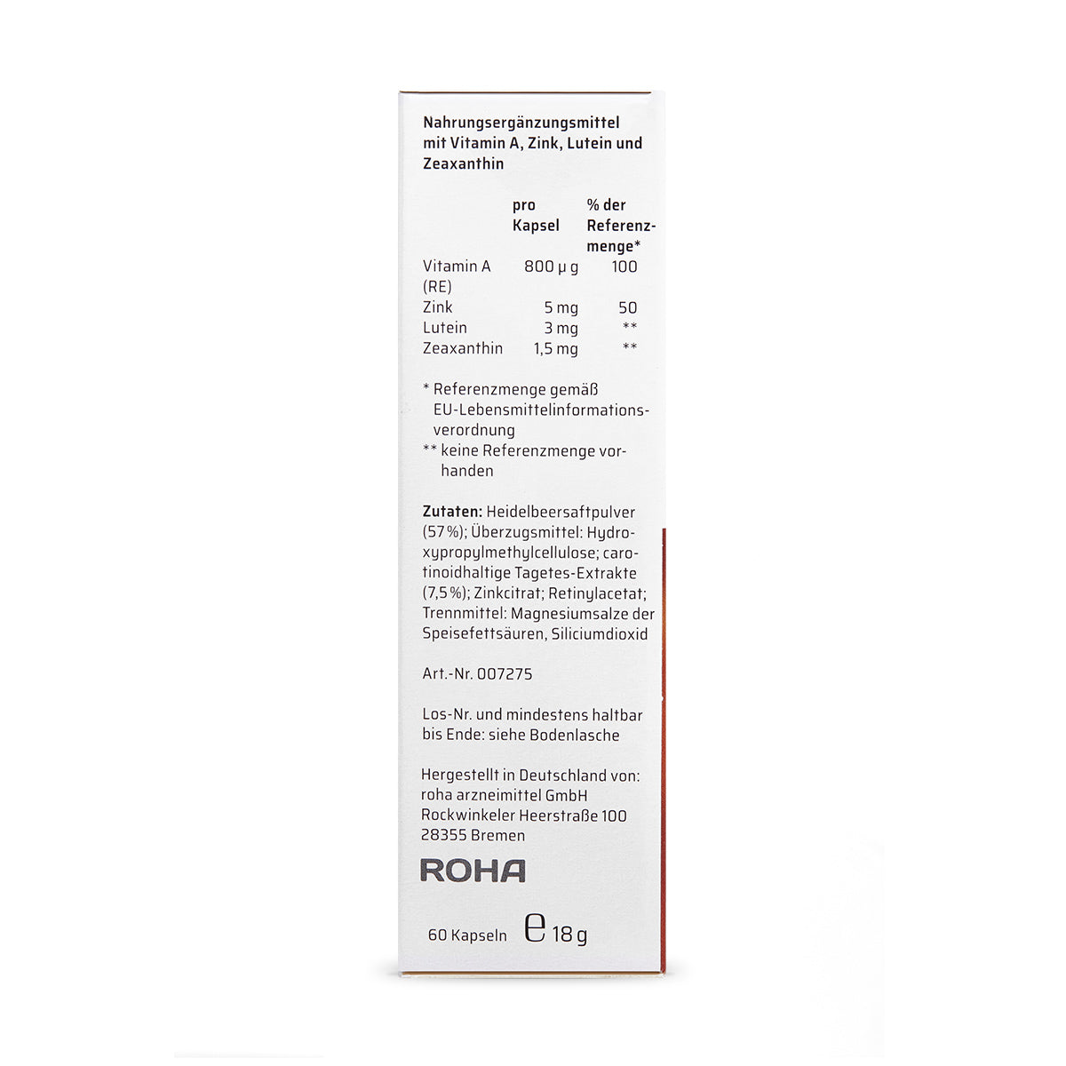 Sanhelios Augenwohl Kapseln 60 St. - Sanhelios-Shop