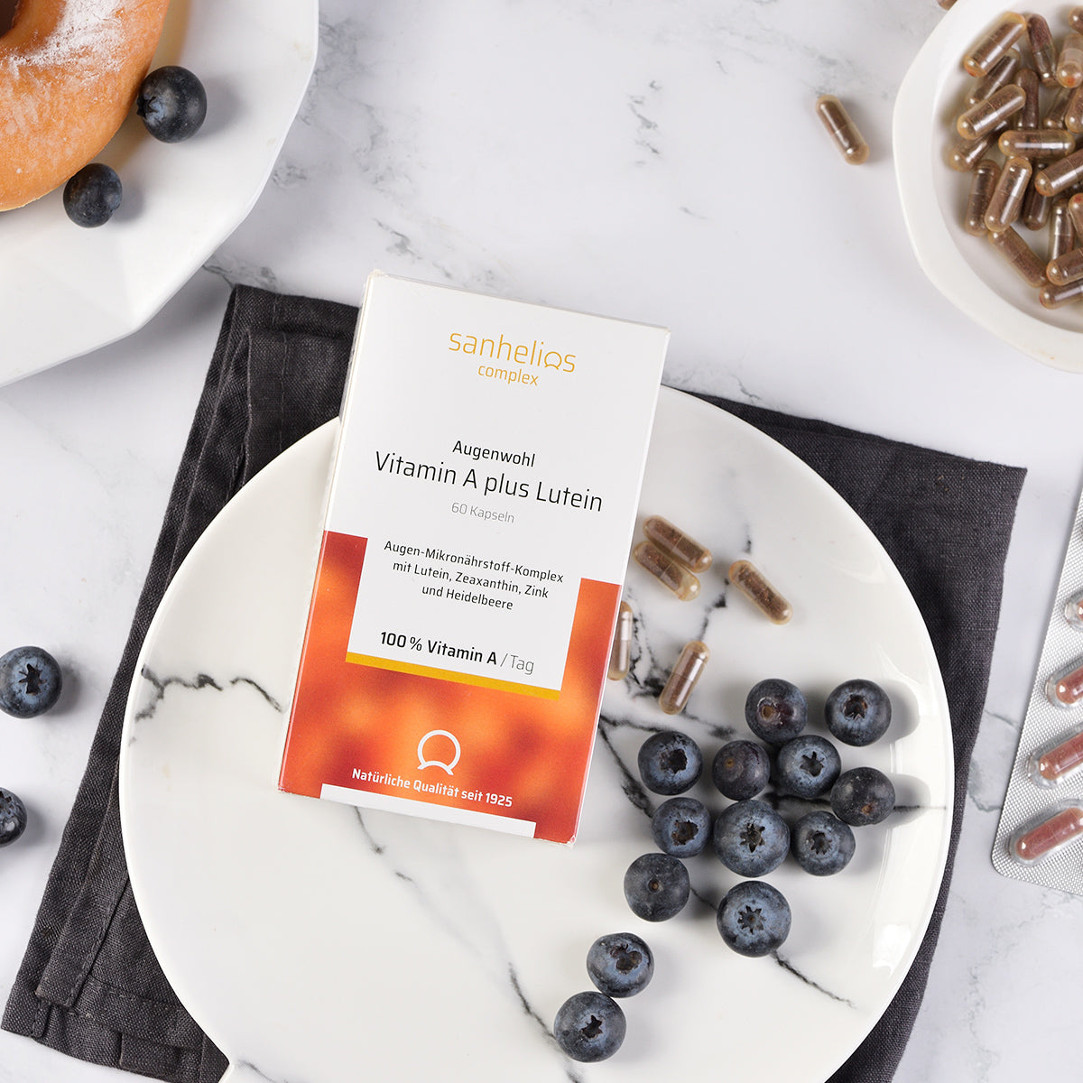 Sanhelios Augenwohl Kapseln 60 St. - Sanhelios-Shop