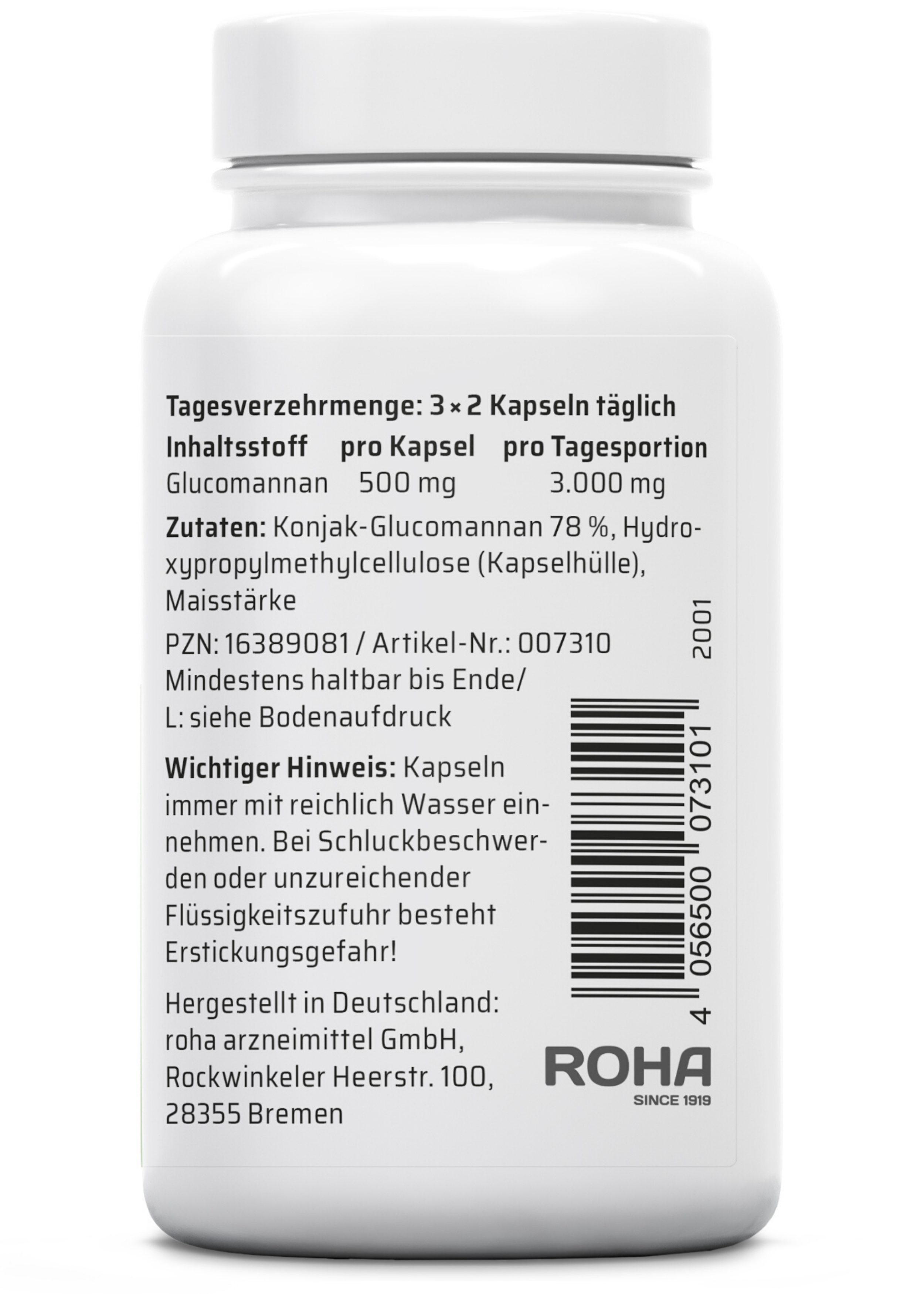 Sanhelios Appetitzügler zum Abnehmen, 60 Kapseln - Sanhelios-Shop