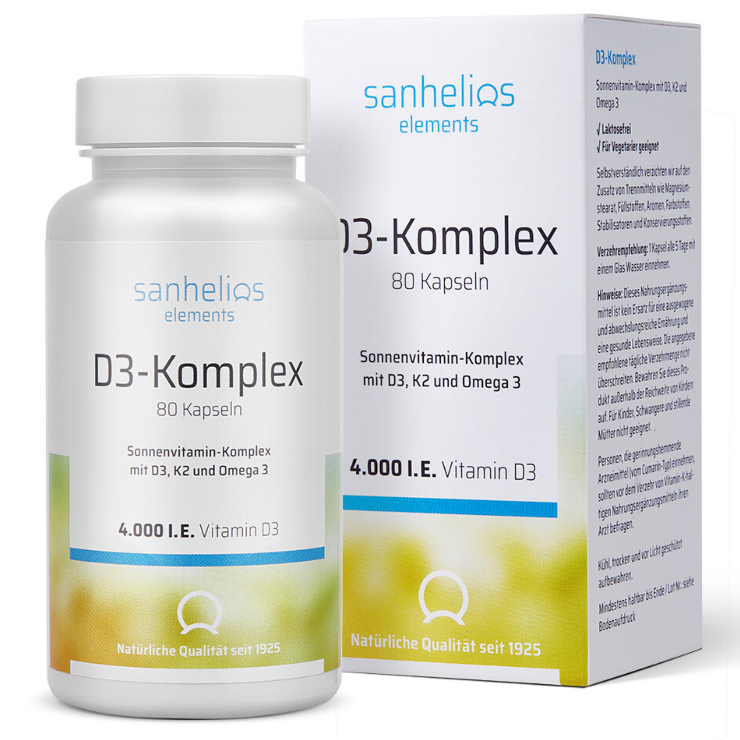 Sanhelios® Sonnenvitamin-Komplex für 400 Tage - Sanhelios-Shop