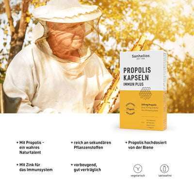 Sanhelios Propolis Kapseln Immun Plus