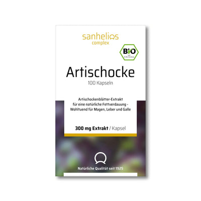 Sanhelios Bio Artischocke Kapseln, 100 St.