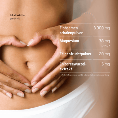 Sanhelios Flohsamen-Sticks mit Feige und Chicorée, 15 St.