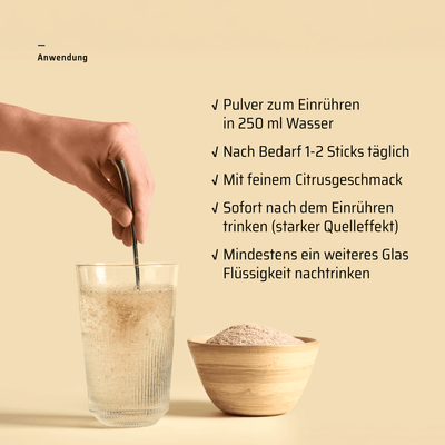 Sanhelios Flohsamen-Sticks mit Feige und Chicorée, 15 St.