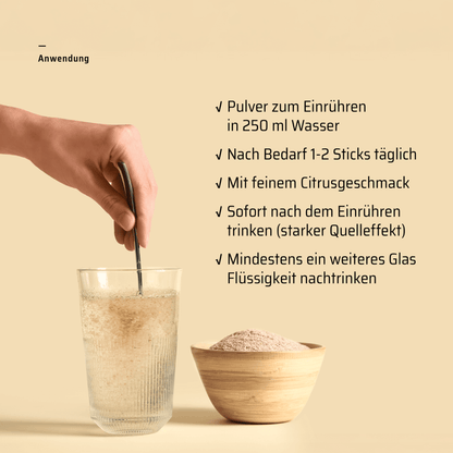 Sanhelios Flohsamen-Sticks mit Feige und Chicorée, 15 St.