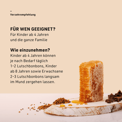 Sanhelios Propolis Hals- und Hustenbonbons Familie, 48 St.