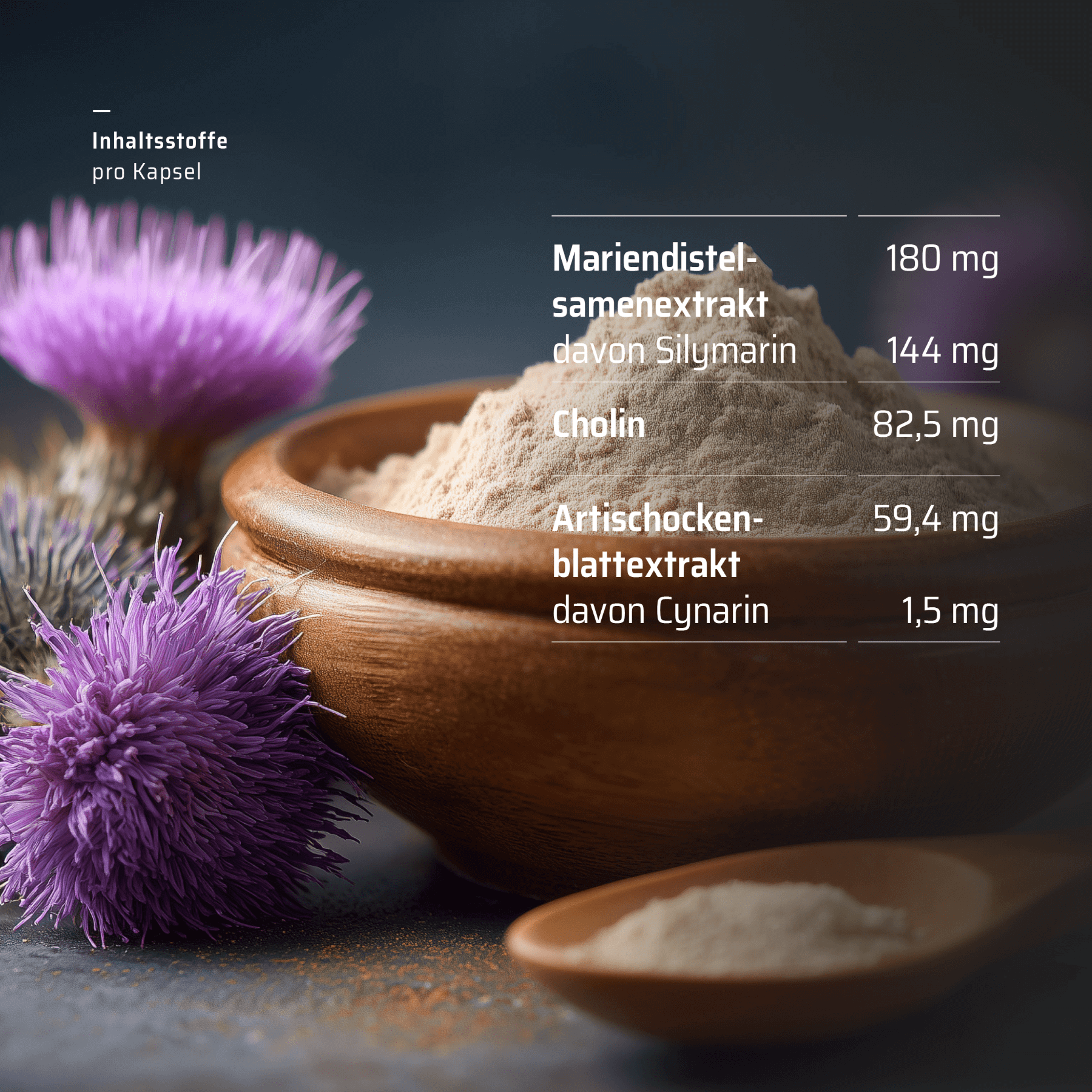 Sanhelios Silymarine Mariendistel Leber-Vital-Kapseln plus, 60 St.