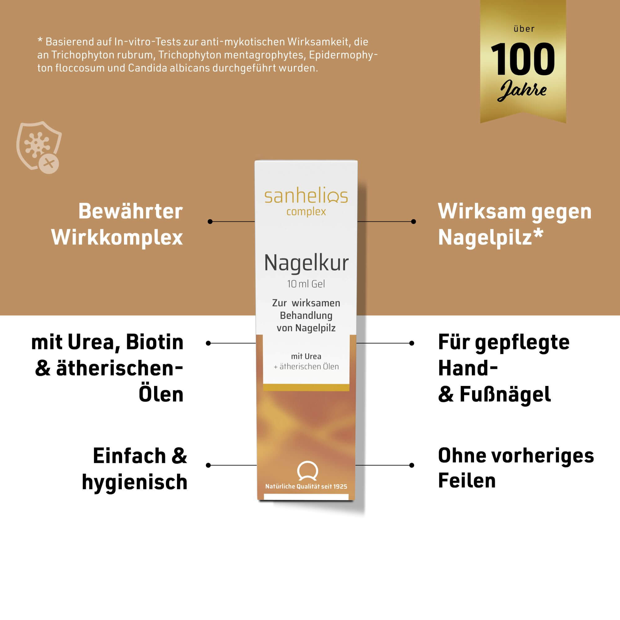 Sanhelios Nagelkur gegen Nagelpilz