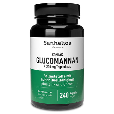 Sanhelios Konjak Glucomannan, 240 Kapseln
