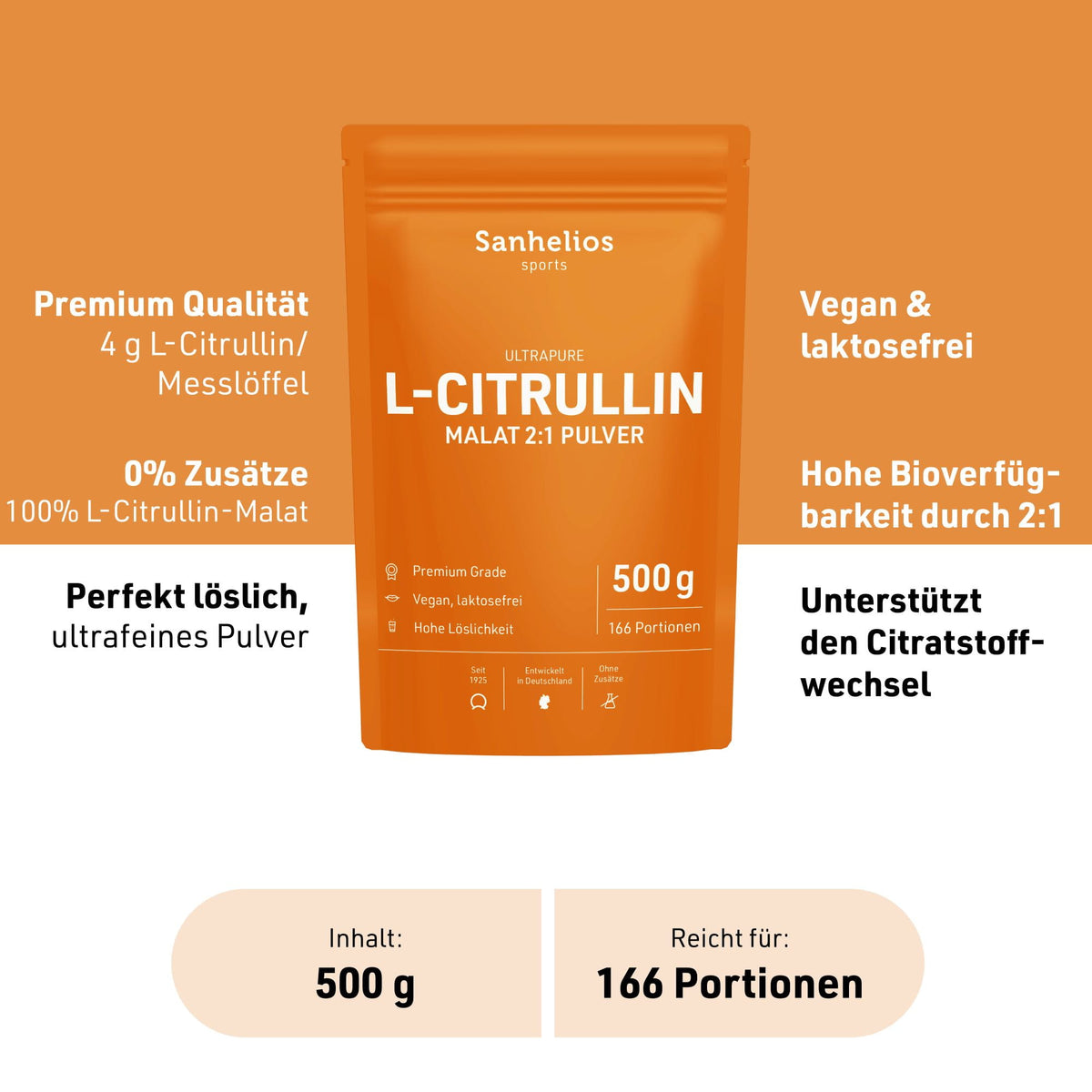 Sanhelios L-Citrullin-Pulver
