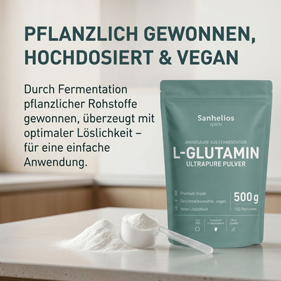 Sanhelios L-Glutamin Pulver