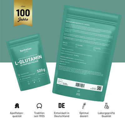 Sanhelios L-Glutamin Pulver