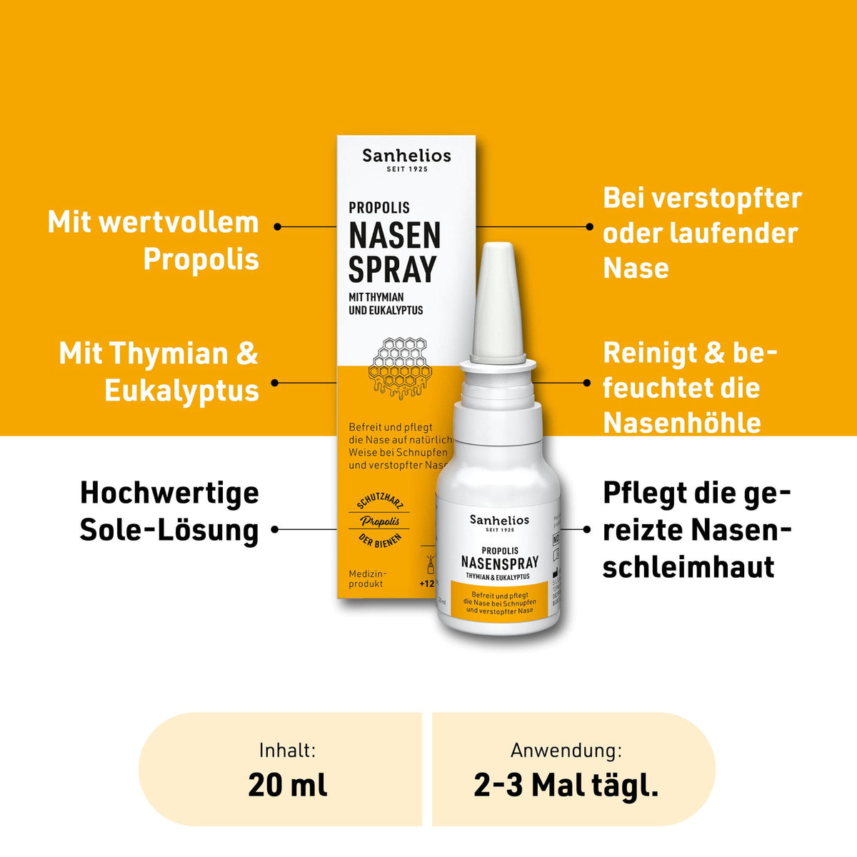 Sanhelios Propolis Nasenspray 20 ml