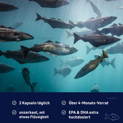 Sanhelios Premium Omega-3 Seefischöl Kapseln