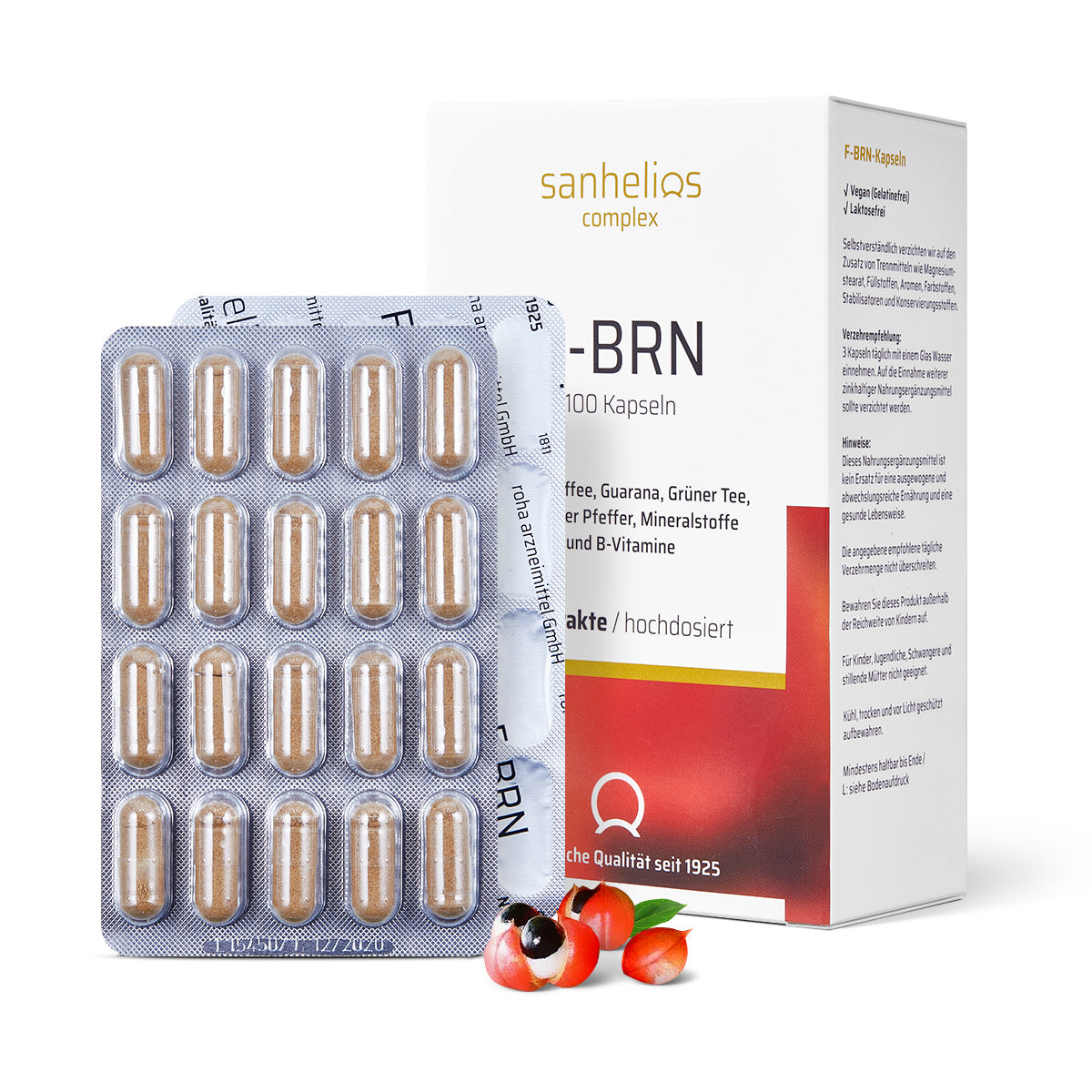 Sanhelios F-BRN Kapseln 100 Stück - Sanhelios-Shop