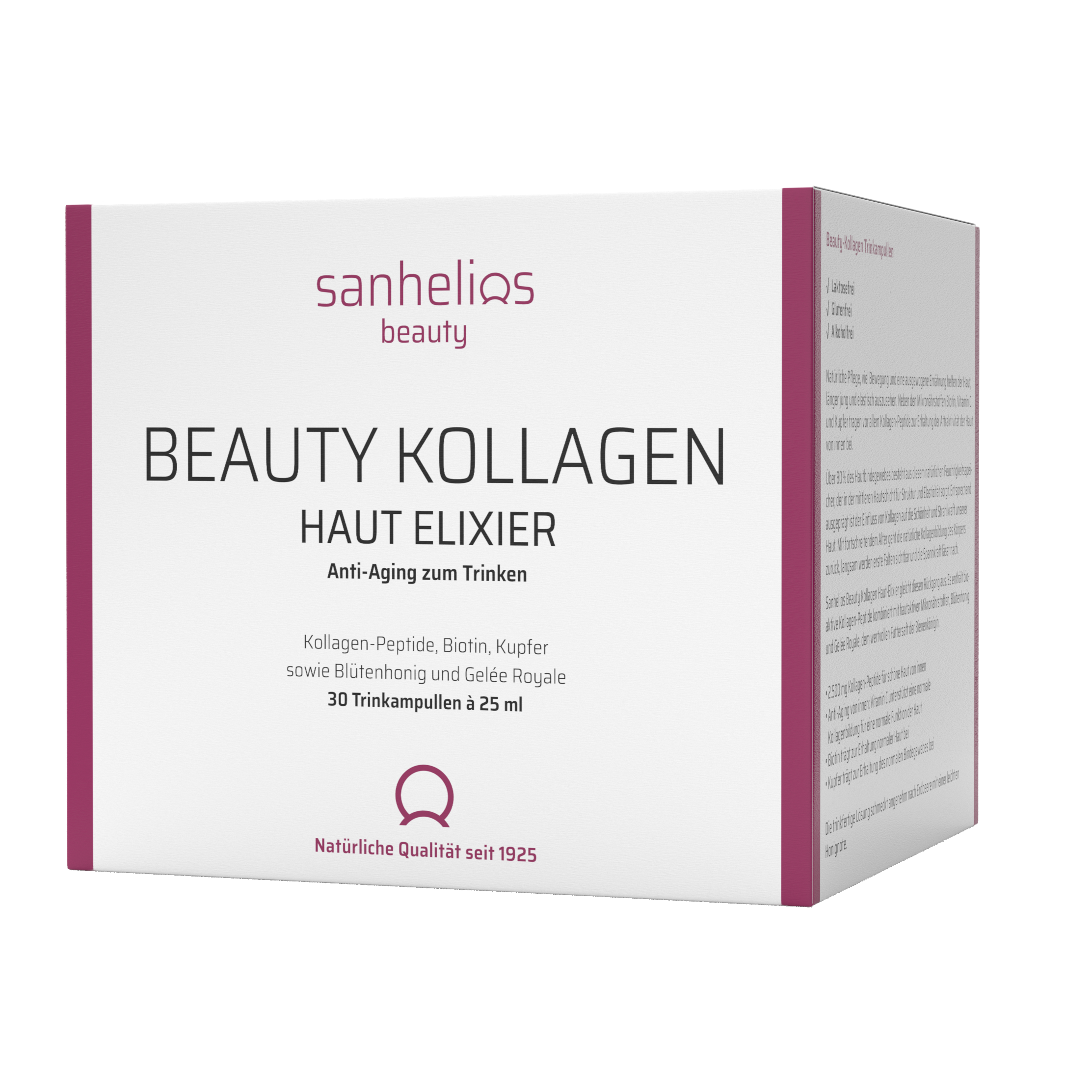 Sanhelios® Beauty Kollagen Haut Elixier 30 Trinkampullen - Sanhelios-Shop