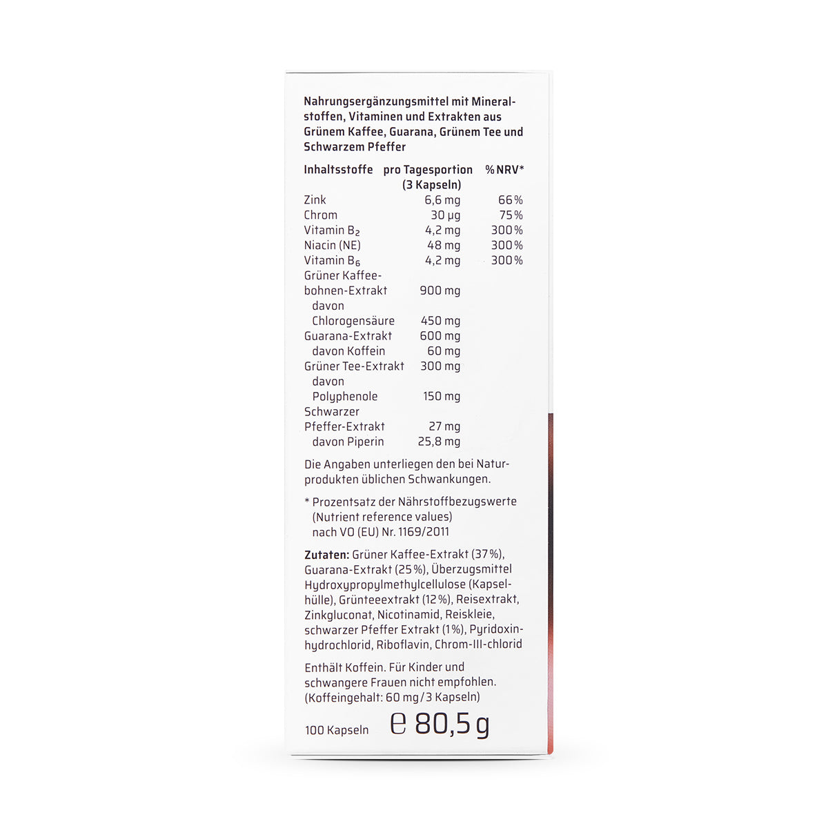 Sanhelios F-BRN Kapseln 100 Stück - Sanhelios-Shop