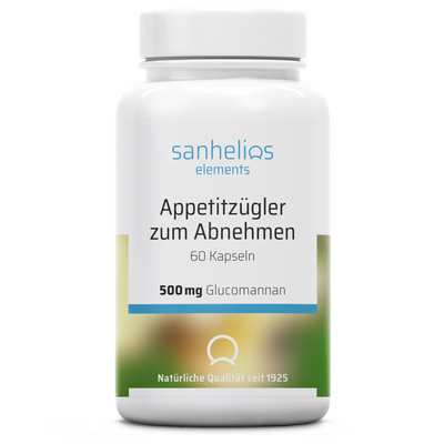 Sanhelios Appetitzügler zum Abnehmen, 60 Kapseln - Sanhelios-Shop