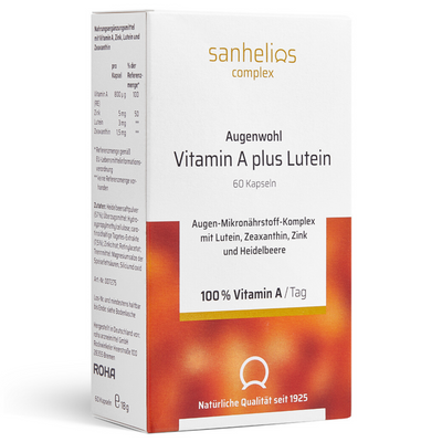 Sanhelios Augenwohl Kapseln 60 St. - Sanhelios-Shop