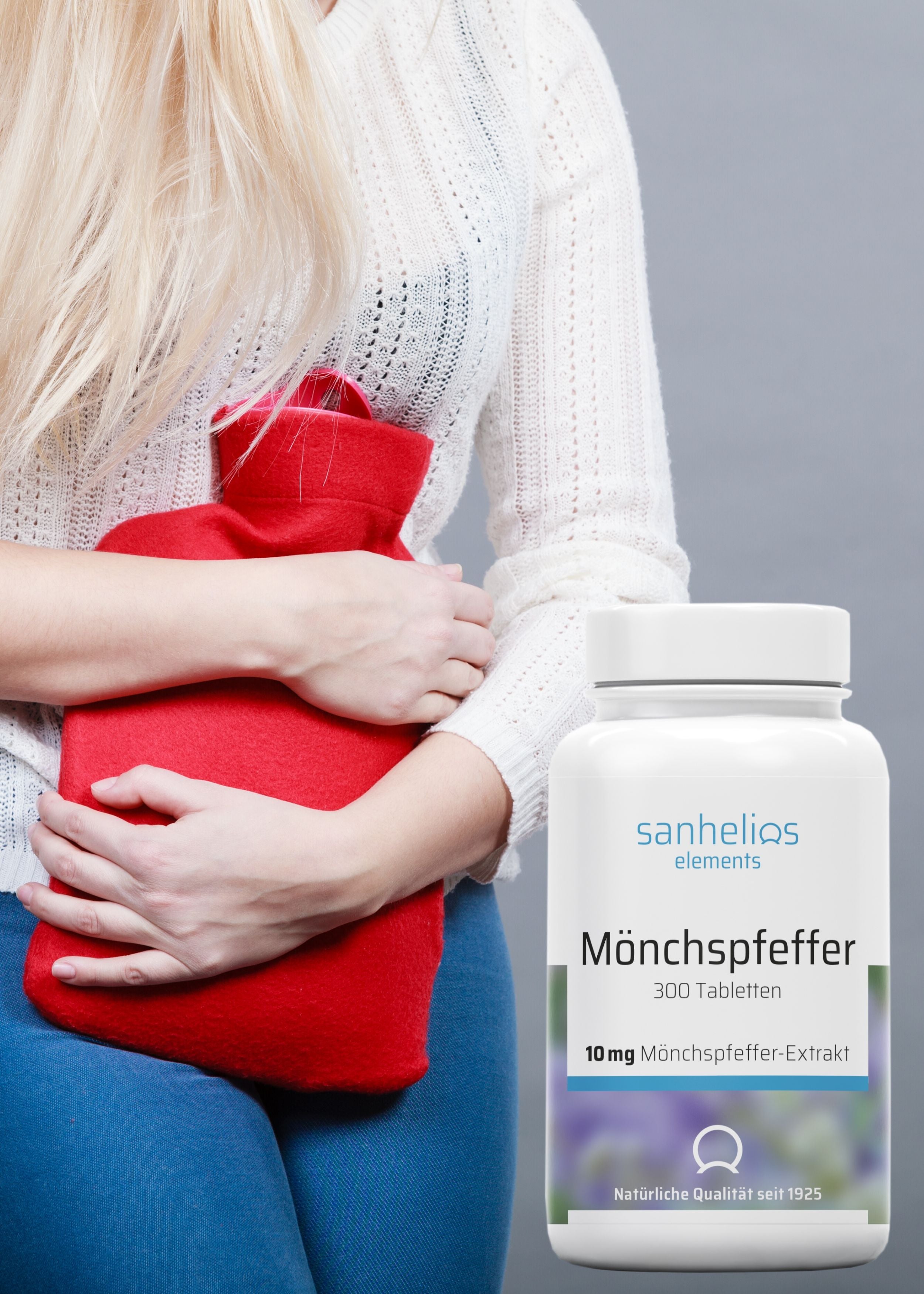 Sanhelios Mönchspfeffer 10 mg, 300 vegane Mikro-Tabletten - Sanhelios-Shop