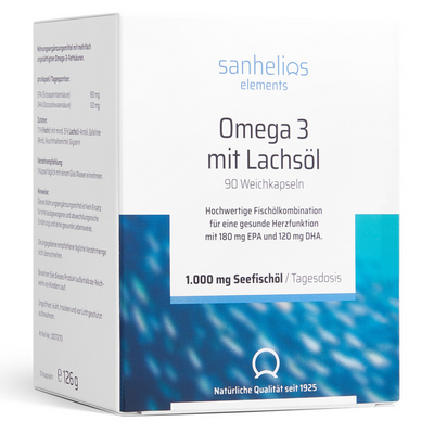 Sanhelios® OMEGA 3 1000 mg Kapseln 90 St. - Sanhelios-Shop