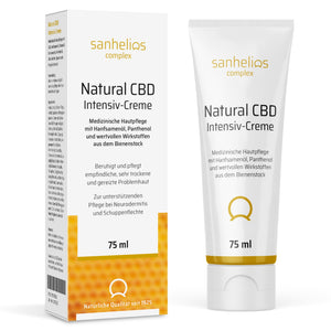 Sanhelios Natural CBD Intensiv-Creme - Sanhelios-Shop