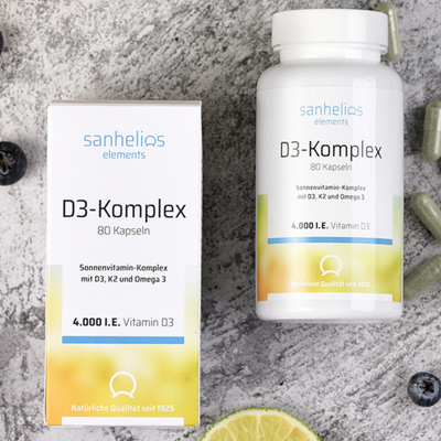 Sanhelios® Sonnenvitamin-Komplex für 400 Tage - Sanhelios-Shop